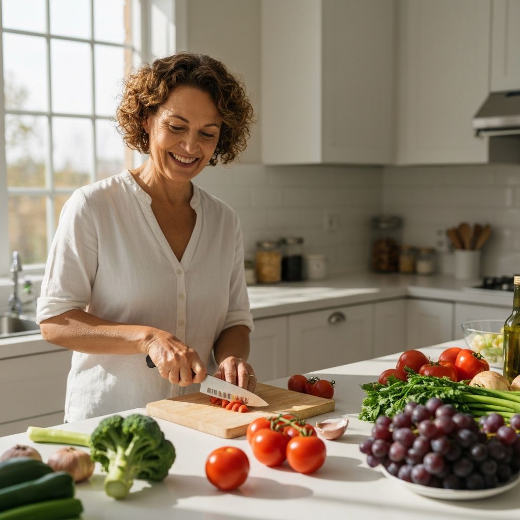 Priprema svežih namirnica u kuhinji
